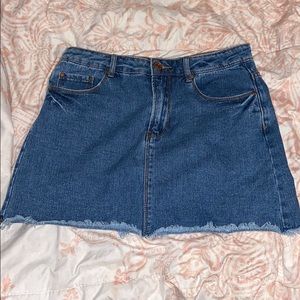 Forever 21 Jean Skirt